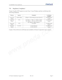 FTLX6824MNC Datasheet Page 8