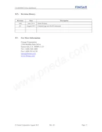 FTLX6824MNC Datenblatt Seite 17