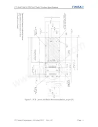 FTLX6871MCC Datasheet Page 11