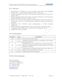 FTLX6871MCC Datasheet Page 14