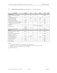 FTLX8511D3 Datasheet Page 5