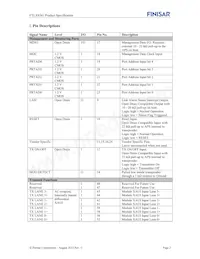 FTLX8541F2 Datasheet Pagina 2