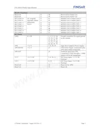 FTLX8541F2 Datasheet Page 3