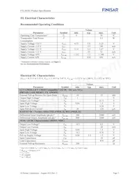 FTLX8541F2 Datasheet Page 5