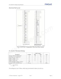 FTLX8561E2 Datasheet Page 4