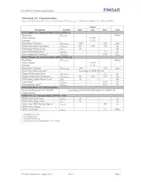 FTLX8561E2 Datasheet Pagina 6