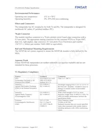 FTLX8561E2 Datasheet Page 8