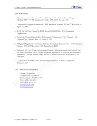 FTLX8571D3BCL Datasheet Page 12