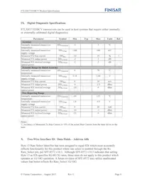 FTLX8571D3BCV Datasheet Pagina 8