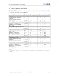 FTLX8574D3BCL Datasheet Page 7