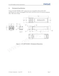 FTLX8574D3BCL Datasheet Page 8