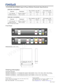 FWSF-M/D-1310/CWDM-8-LC Datasheet Pagina 2