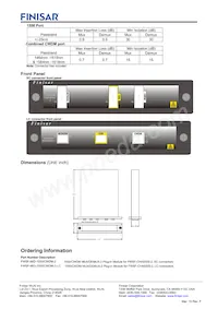 FWSF-M/D-1550/CWDM-2-LC Datasheet Page 2