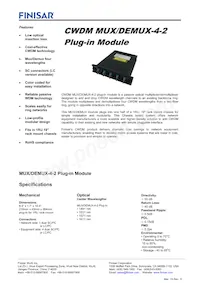 FWSF-M/D-4-2-LC Datasheet Cover