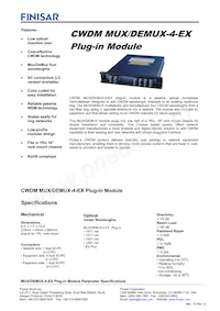 FWSF-M/D-4-EX-LC Datasheet Cover