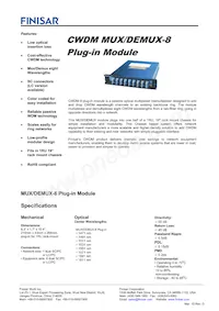FWSF-M/D-8 Datasheet Cover