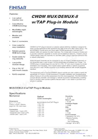 FWSF-M/D-W/TAP-8-LC Datasheet Cover