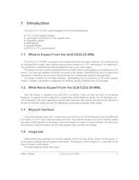 GLK12232-25-WB-E Datasheet Pagina 5