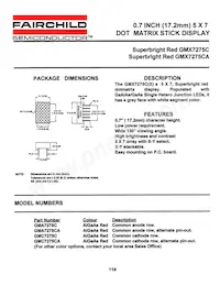 GMC7275CA Datasheet Cover