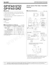 GP1FA512RZ Datenblatt Cover