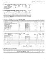 GP1FA512RZ Datasheet Page 2
