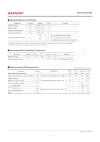 GP1FAV30TK0F Datasheet Page 3