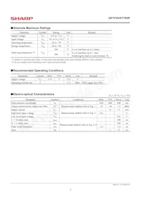GP1FAV51TK0F Datasheet Page 3