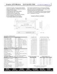 GU112X16G-7000 Datasheet Cover