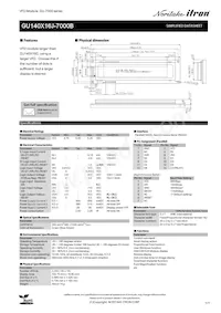 GU140X16J-7000B Datasheet Cover