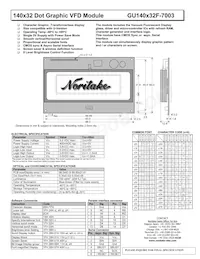 GU140X32F-7000 Datasheet Cover