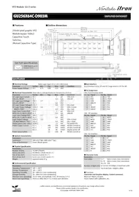 GU256X64C-D903M Datasheet Cover