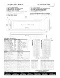 GU256X64F-3900 Datasheet Cover