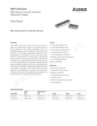 HDSP-2111-HI000 Datenblatt Cover