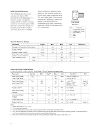 HFBR-2505C Datasheet Pagina 6