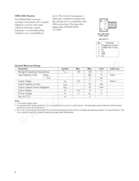 HFBR-2505C Datasheet Pagina 8