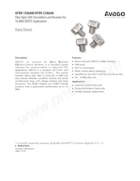 HFBR-2506AM Datasheet Cover
