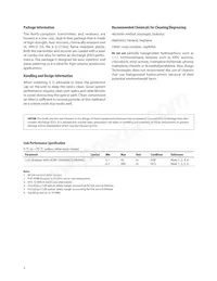 HFBR-2506AMZ Datasheet Page 2