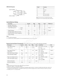 HFBR-2524 Datasheet Page 18