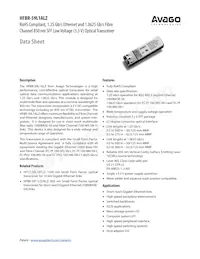 HFBR-59L1ALZ Datenblatt Cover