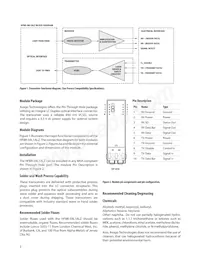 HFBR-59L1ALZ Datasheet Page 2