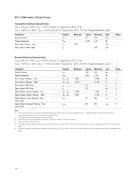 HFCT-5208M Datasheet Page 14