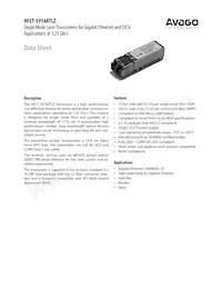HFCT-5914ATLZ Datasheet Cover