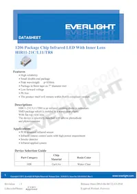 HIR11-21C/L11/TR8 Datasheet Cover