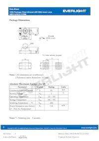 HIR11-21C/L11/TR8 Datasheet Page 2