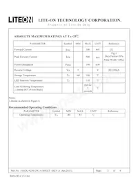 HSDL-4250 Datasheet Page 3