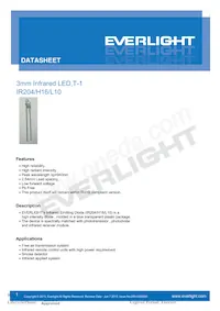 IR204/H16/L10 Datenblatt Cover