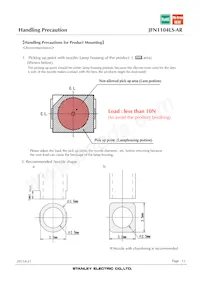 JFN1104LS-AR Datasheet Pagina 12