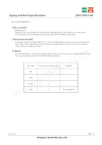 JFN1104LS-AR Datasheet Pagina 18