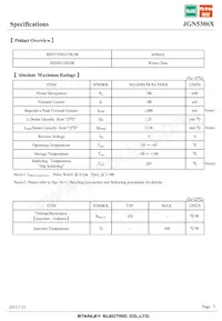 JGN5306X Datasheet Page 3