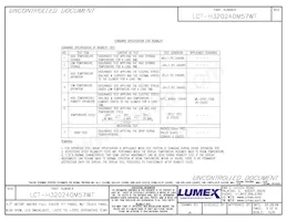LCT-H320240M57WT Datasheet Pagina 5